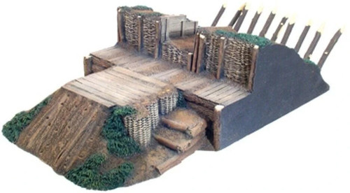 W Britain #51011 18/19th C Redoubt Artillery Section Diorama Retired MINT IN BOX - Picture 2 of 2
