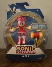 Sonic the Hedgehog Amy Figure with Piko Hammer Jakks Pacific Sega 2022 NEW