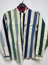Vintage Brooks Dunn Button Up Shirt Panhandle Cowboy Western Size XL RARE