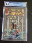 Amazing Spider-Man 33 Marvel 1966 CGC 5.5 Classic Spider-Man Cover