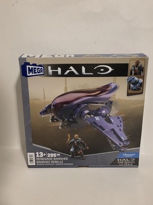 Mega Halo Renegade Banshee Building Set 205 Piece 13+ W Soren-066 Mini Figures