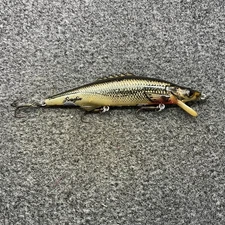 Mann's Hackleback Bowfin Tom Mann Vintage Floating Jerkbait Lure 4.5"