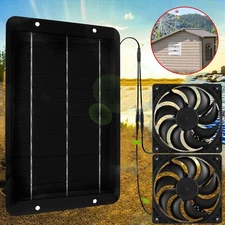 Solar Powered Fan/Solar Exhaust Fans for Outside/Solar Greenhouse Fan/Solar 12V 
