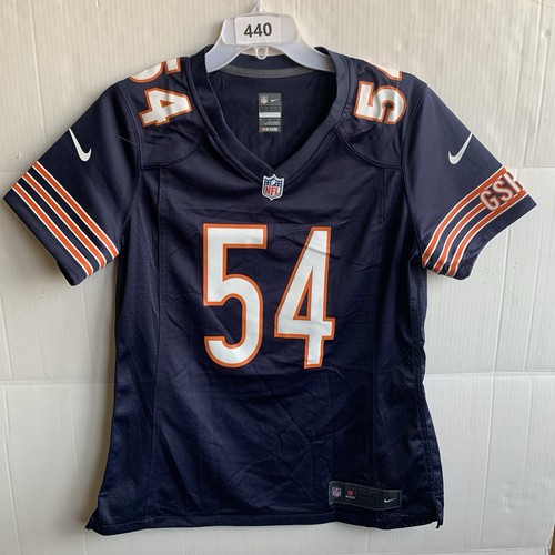 Brian Urlacher Chicago Bears NFL Women’s Size Medium Nike On Field Jersey NWOT