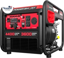 4400-Watt Portable Inverter Generator,  Gas Powered, Co-Sensor, Lightweight & Qu