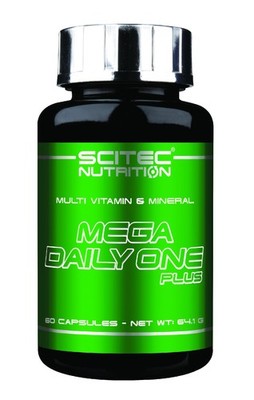(196,10EUR/kg) Scitec - Mega Daily One Plus 60 Kapseln Dose