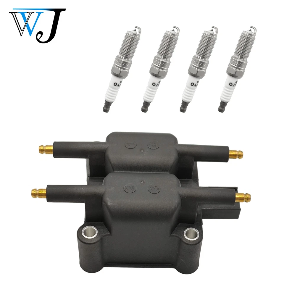 Bobina de encendido + bujía de iridio para Chrysler PT Cruiser 1997-2010 2,4 Foto 2 de 4