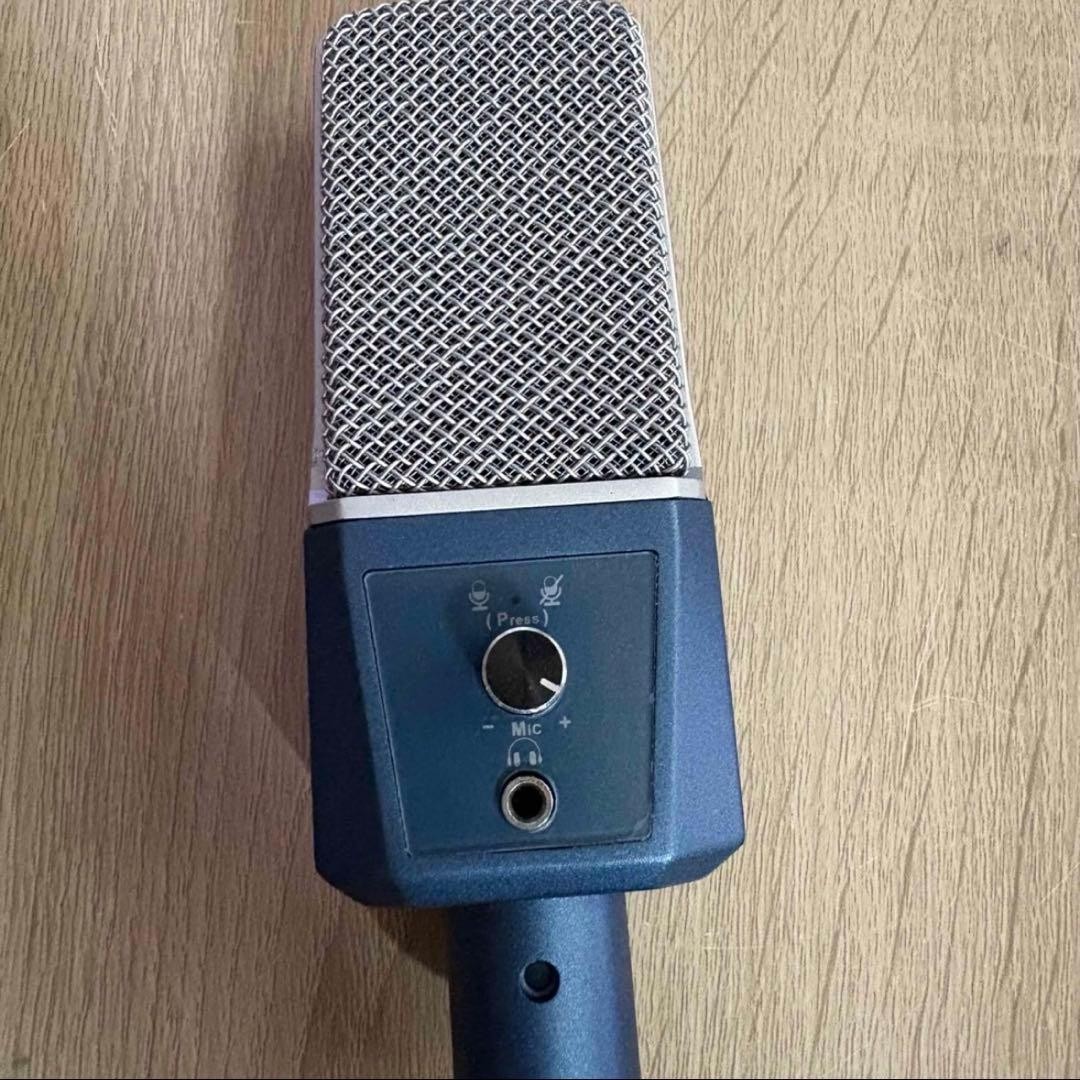 MSIZOY USB Microphone Condenser with Mute, 3.5mm, for PC & Smartphone, Used