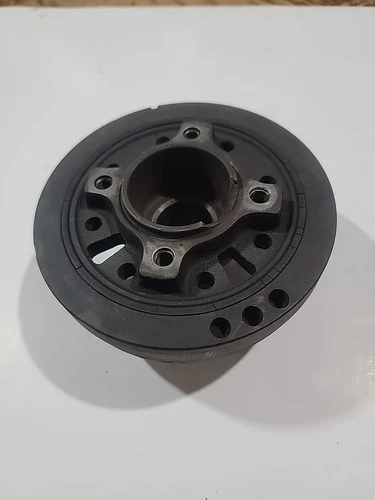 1971-1982 FORD 351M / 400 HARMONIC BALANCER D2AE-CA, CHIP IN FRONT, STILL WORKS 