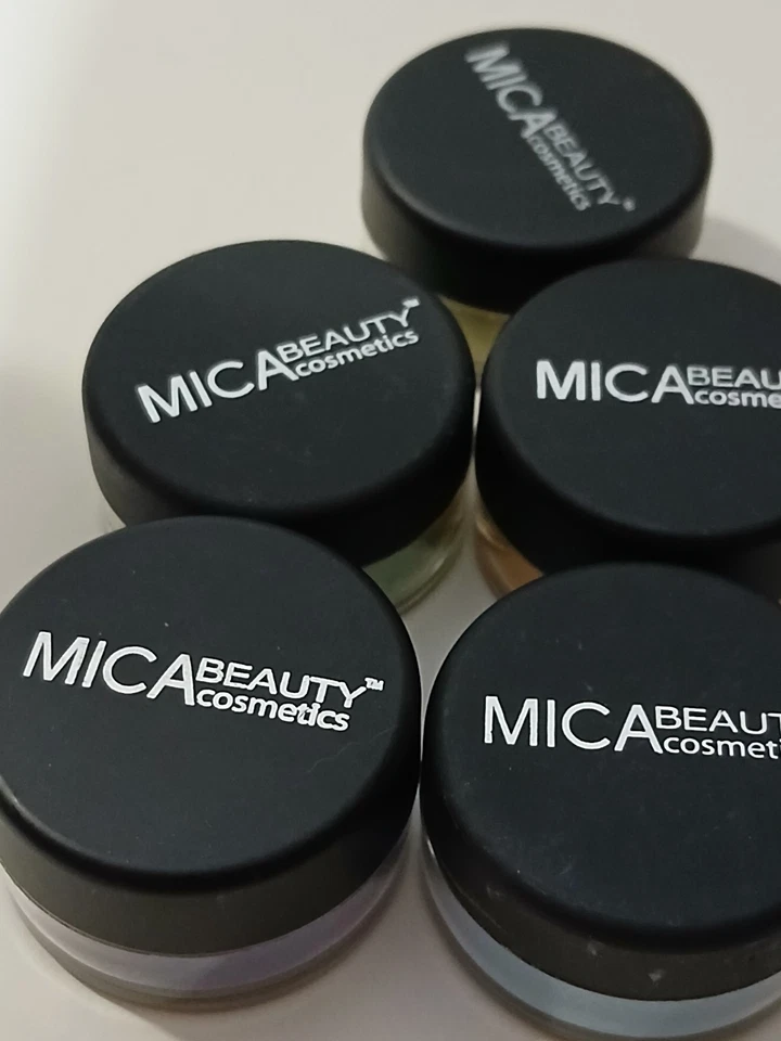 MICA Beauty Cosmetics Eye Shadow Shimmer Powder  2.5 gm Each, Lot Of 5 New - Image 2 of 4