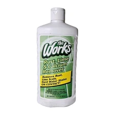 (1) The Works Rust Lime And Calcium Remover 13.5oz