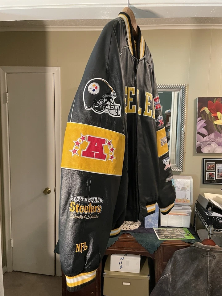 Ropa del equipo de la NFL con licencia oficial de la NFL ~ Pittsburgh Steelers SuperBowl Foto 4 de 4