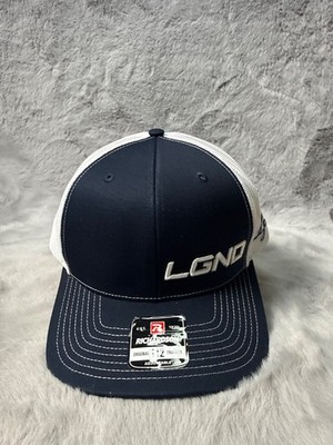 Legend Supply Co LGND Hat Cap Blue 112 Trucker Snap Back Embroidered Adjustable