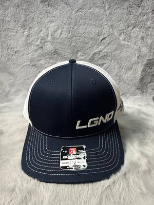 #ad Legend Supply Co LGND Hat Cap Blue 112 Trucker Snap Back Embroidered Adjustable $18.99