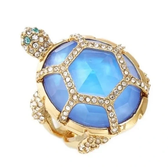 Anillo Tortuga Kate Spade Paradise Encontrado. Talla 6 Foto 2 de 4