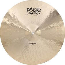 Paiste 22 inch Masters Dark Ride Cymbal 2-pack Bundle