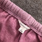 Aeropostale Sweatpants Womens M Pink Fleece Jogger Logo Drawstring Lounge