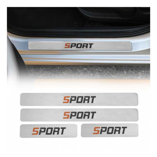 Einstiegsleisten TüRschweller Sport FüR Ford Kuga III 2019-26 Edelstahl Chrom 4X-image