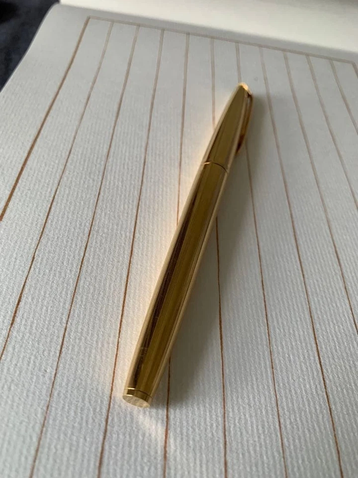 Pluma Estilográfica Waterman CF Oro 18K Plumín Foto 4 de 4