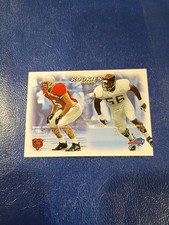 BRIAN URLACHER~COREY MOORE 2000 Skybox Dominion ROOKIE PAIRS card #242 