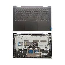 For Lenovo Yoga 7-14ITL5 82BH Palmrest Backlit Keyboard Touchpad 5CB1A16224 Gray