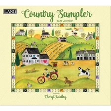 Lang Country Sampler 2026 Wall Calendar by Cheryl Bartley, 13.4'' x 12''