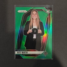 KATE MARTIN 2024-25 PANINI PRIZM WNBA ROOKIE VARIATION GREEN RC