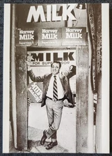 1980s Harvey Milk San Francisco Supervisor 1977 Dan Nicoletta Photo 4x6 Postcard