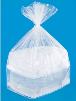 Future Polytech 000-0922-039 Gusseted Poly Bags 2 Mil 20 x 10 x 36 Case 250