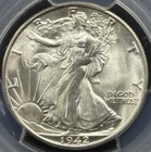 1942-S 50C Walking Liberty PCGS MS65 - Lustrous White Gem