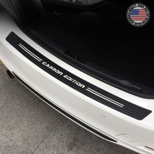 Universal Carbon Fiber Film Car Trunk Bumper Scratch Protection Guard Sticker