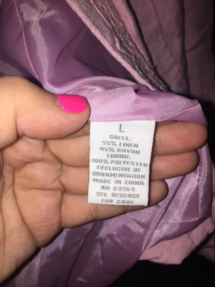 Dressbarn розовый блейзер куртка размер большой - Изображение 3 из 4