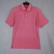 Pro Tour Cool Play Men's Golf Polo Shirt Short Sleeve Multicolor Stripe Size S
