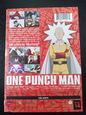 One Punch Man - Season 1 (2 Discs) | eBay