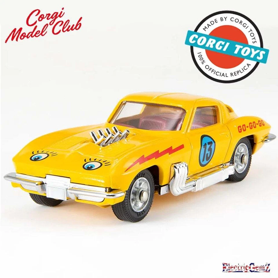 Corgi Model Club 337 Customised Chevrolet Corvette Sting Ray Diecast Car inc CoA - Image 2 of 4