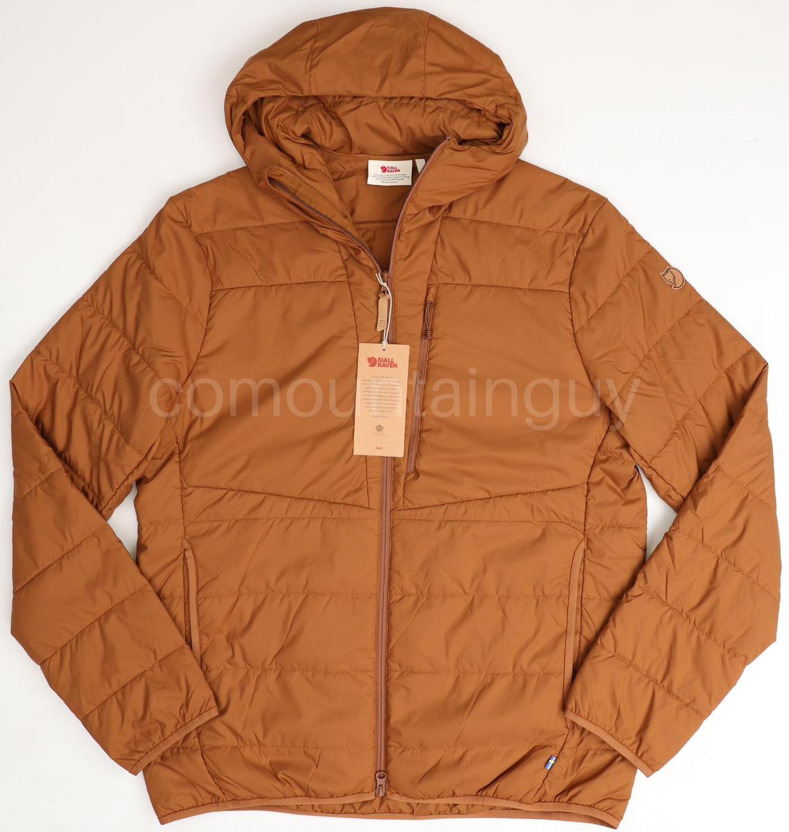 Fjallraven Men's Keb Padded Hoodie Chestnut Brown Size L | eBay