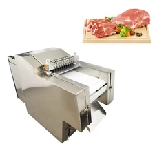 Commercial Electric Meat and Poultry Cutter Frozen Meat Cutting Dicing Machine