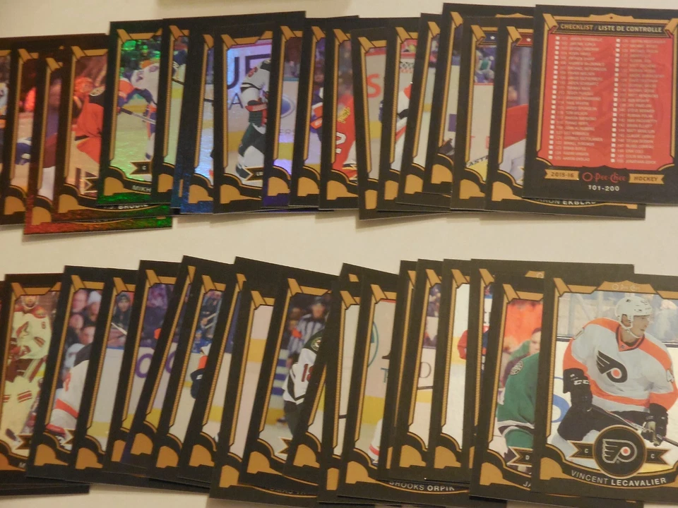 2015/2016 O-Pee-Chee Hockey Black Rainbow/100 1-400 U PICK - Image 3 of 3