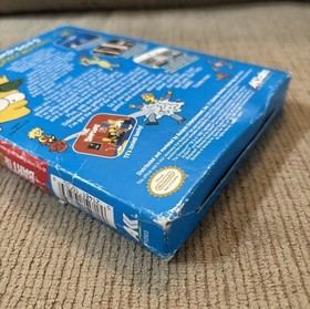 The Simpsons: Bart vs Space Mutants complete in box nintendo nes factory