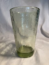 Fire and Light Recycled Glass 16oz Tumbler Olive 1st Quality Brand New