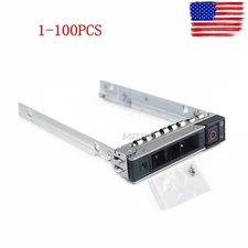 Lot 2.5" SAS SATA HDD Tray Caddy For Dell G14 R740 R740XD R715 R940 Hot-Swap