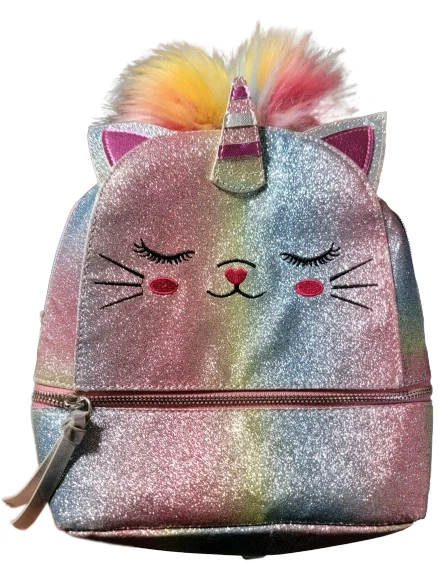 New Under One Sky Rainbow Unicorn Backpack