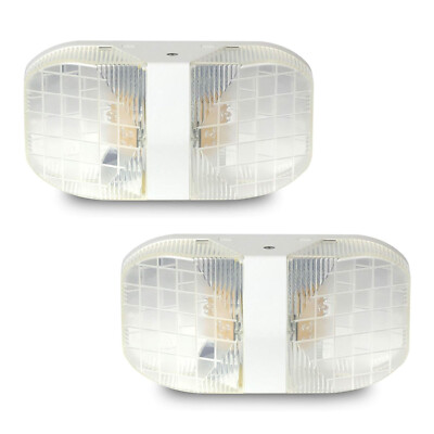 LSP [2-Pack] LED Emergency Lights, Battery Backup,Two Adjustable Heads UL Listed