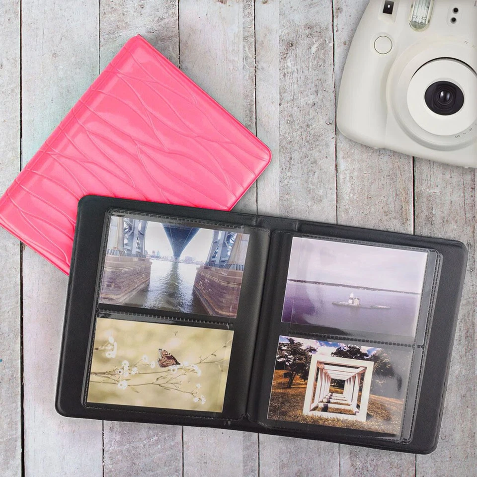 富士 Instax 照片 火烈鸟 粉色 相册 64 张照片 全新! — 第 4/4 张图片