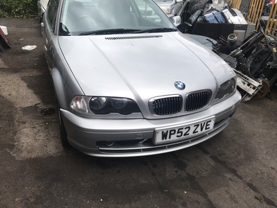 Bmw E46 Coupe Convertible Bare Door Panel In Titan Silver Ebay