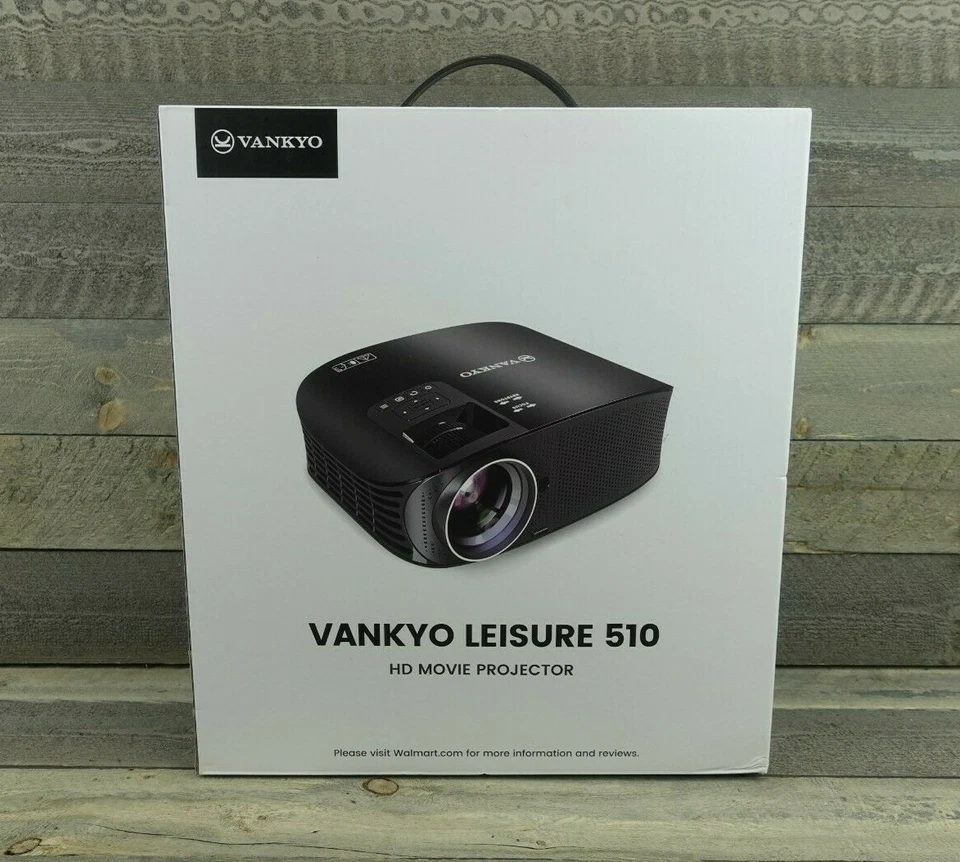 VANKYO HD Leisure 510 Projector - Up to 230" Screen With HDMI Cable & Bag - NEW! - Image 4 of 4