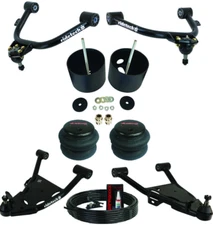 RideTech StrongArm Front Air Ride Suspension Kit Fits 1988-98 Chevy C15 2wd PU