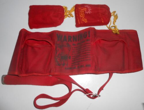Vintage Jon-e Body Belt , Two Hand Warmers
