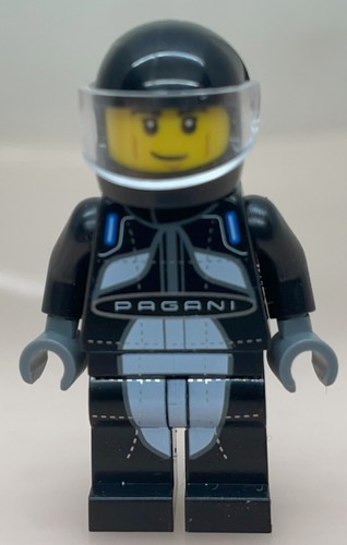 LEGO ®-Minifigur Helm&Haare Speed Champions aus Set 76915 Pagani Utopia - sc109