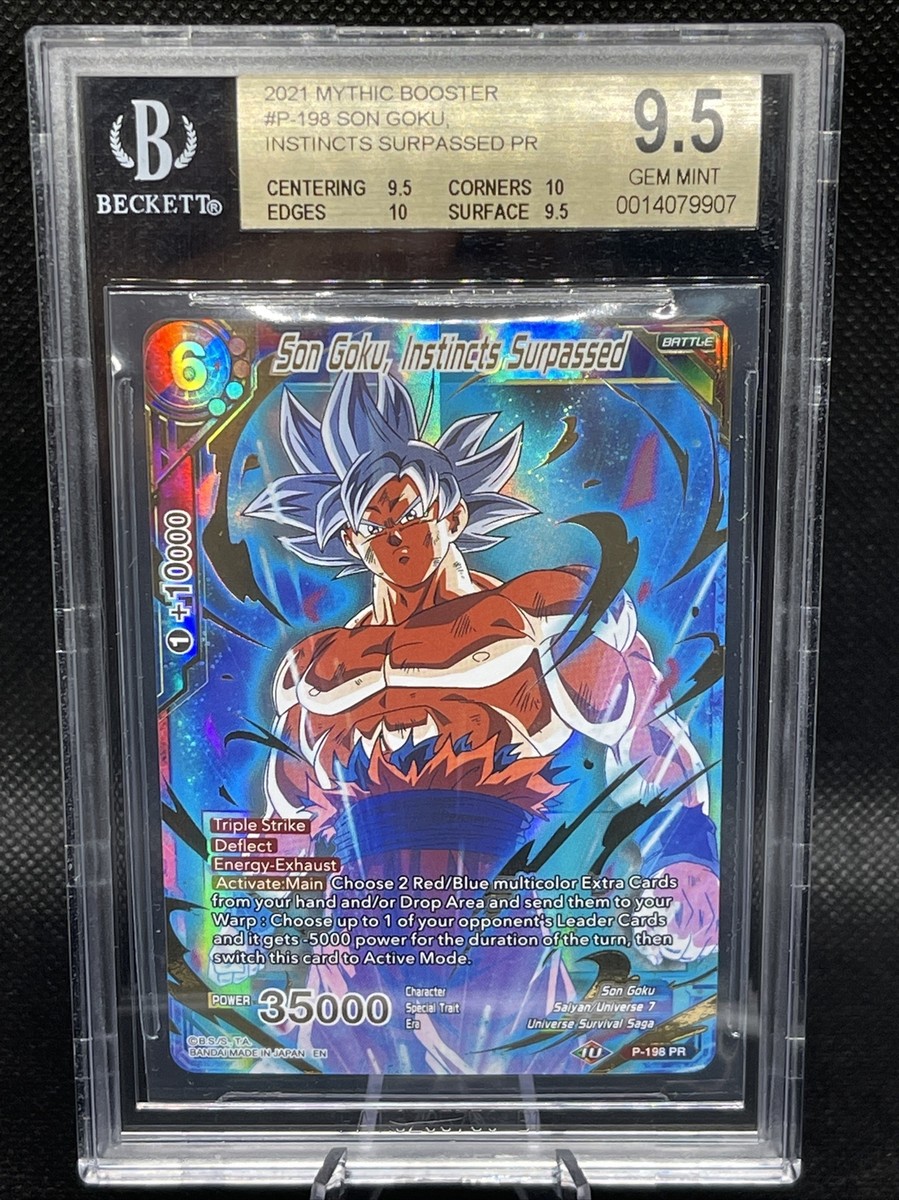 ブースター /チャンピオンシップSTAFFプロモ BGS GEM-MT 9.5 Dragon Ball Super / BGS 9.5 Gem Mint/ Son Goku, Instincts